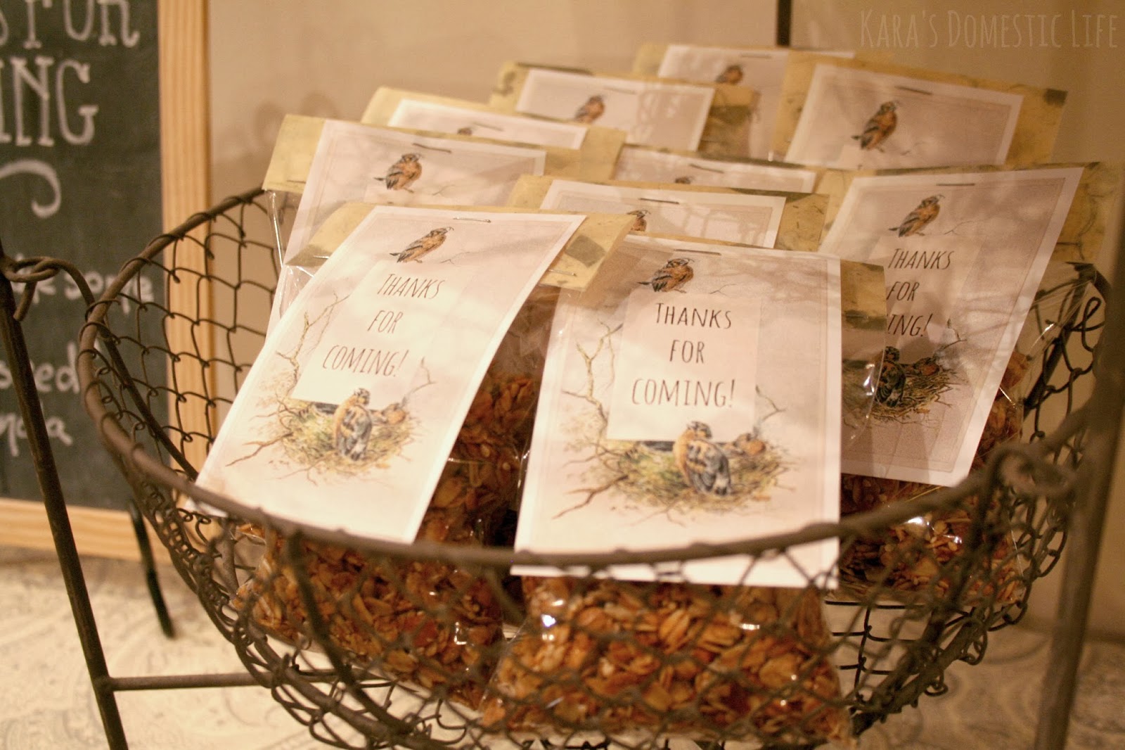 Kara's Domestic Life nesting party