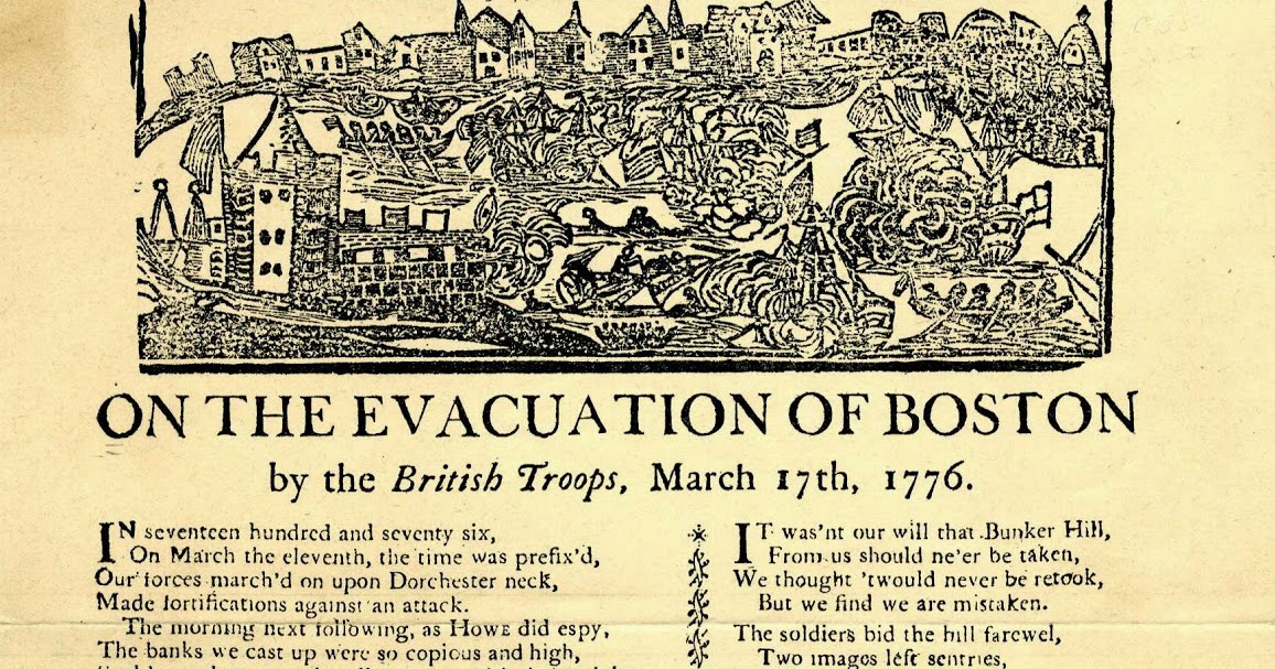 State Library of Massachusetts Remembering Evacuation Day