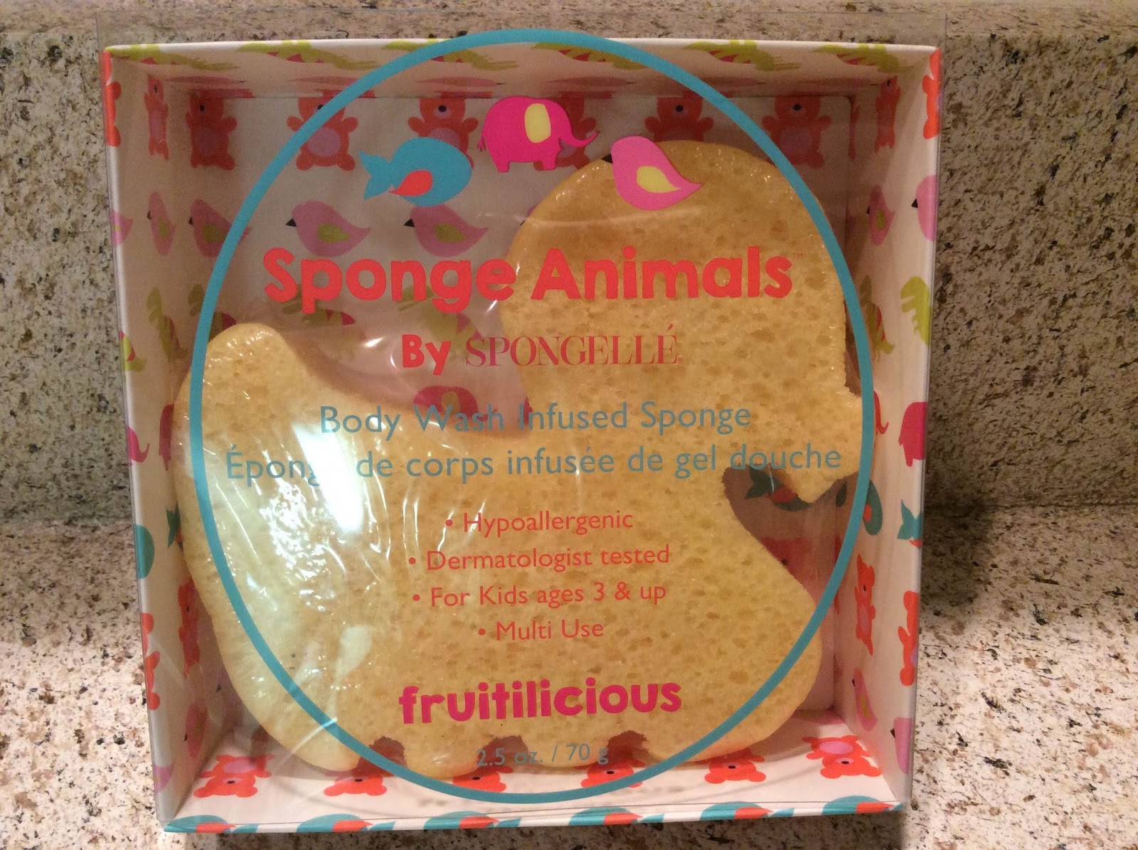 WhatRinaLoves Spongellé Sponge Animals