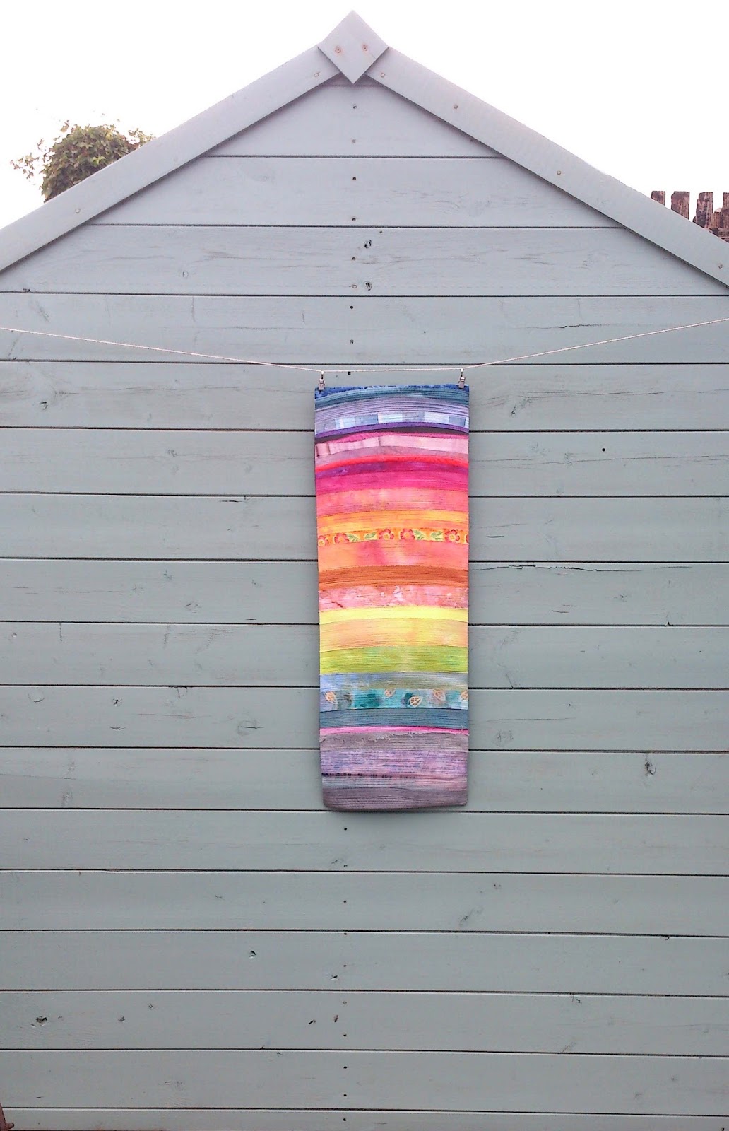 Stylized Landscape IV Deborah O'Hare @Quilt Routes