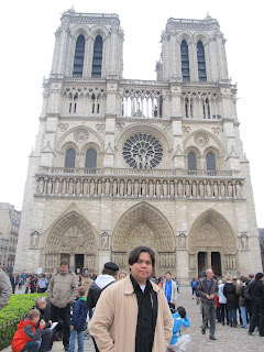 Paris France Notre Dame Cathedral