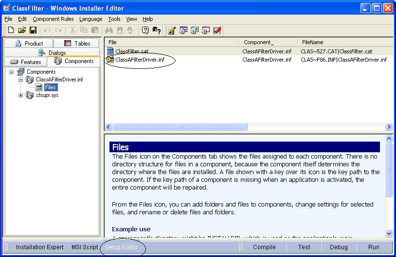 Inf installer tool download