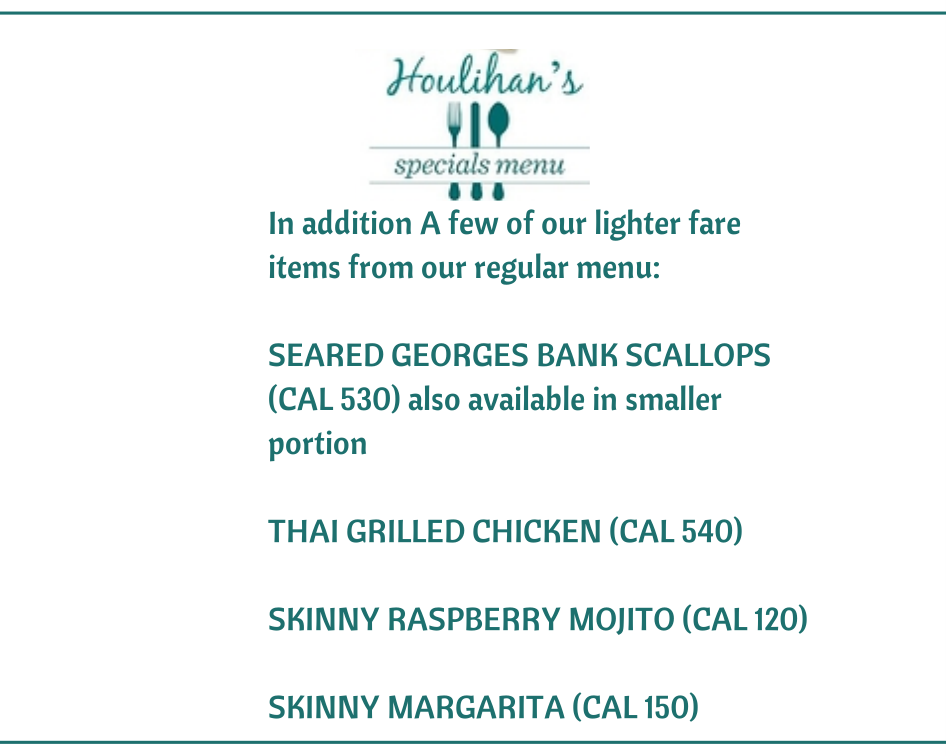 ad Giveaway (50 Houlihan's) Dining On The Lighter Side Of Life 