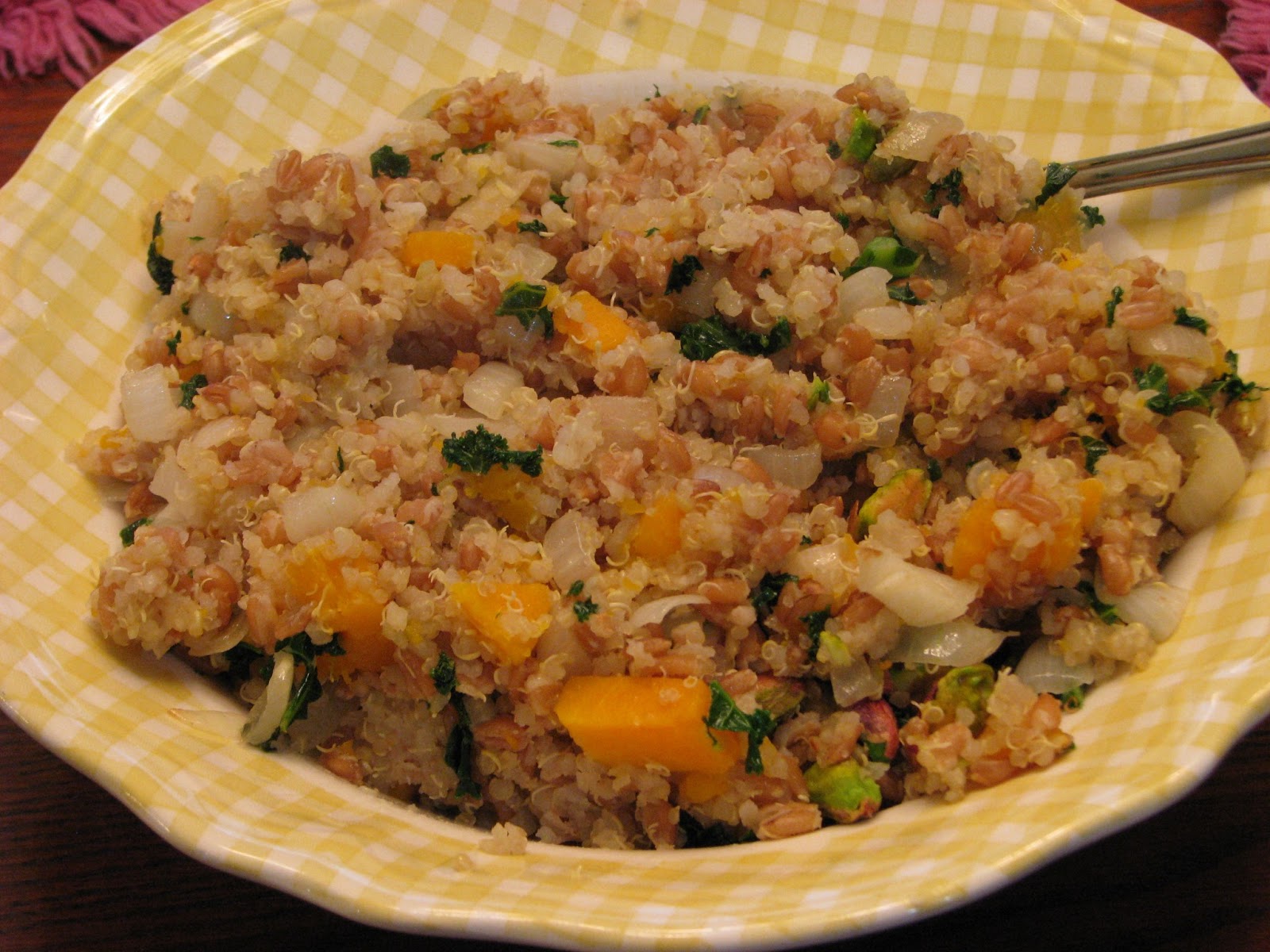 TheFultonGirls Quinoa and Farro Pilaf