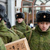 Российские призывники не идут в армию