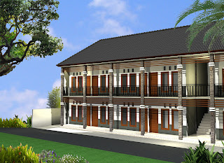 Desain Rumah Kost on Investasi Tanah  Contoh Desain Rumah Kos   Kosan