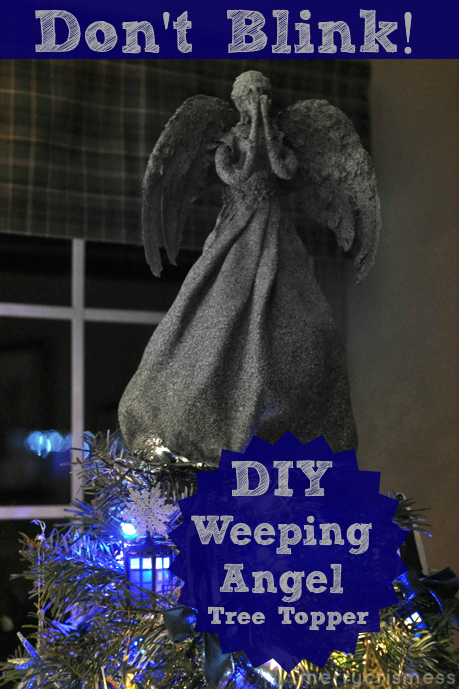 DIY - How to make a Weeping Angel tree topper