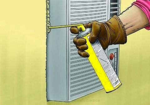 Espuma de poliuretano. Para que sirve? aislantes