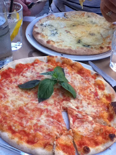Pizza lunch at Mercato in Campo di Fiori