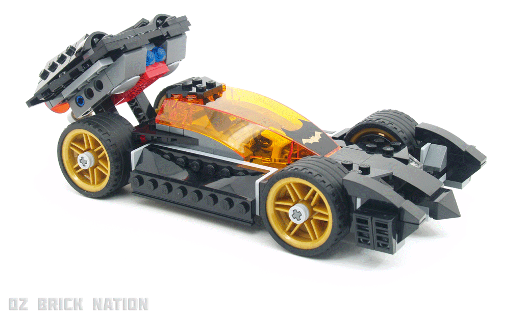 Genuine Lego DC BATMAN Batmobile (vehicle) build only from 76012 displayed
