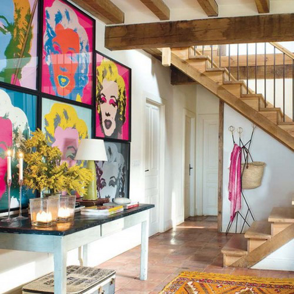 VCH Design Sponge: Pop Art in Beautiful Interiors