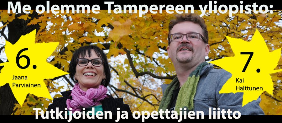 Me olemme Tampereen yliopisto