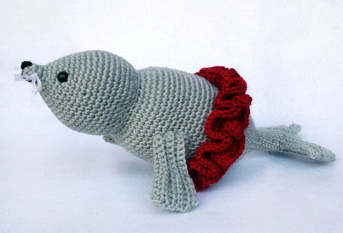 Foca amigurumi