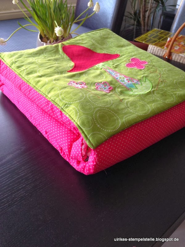 Ulrikes stempelstelle: mein quillow...