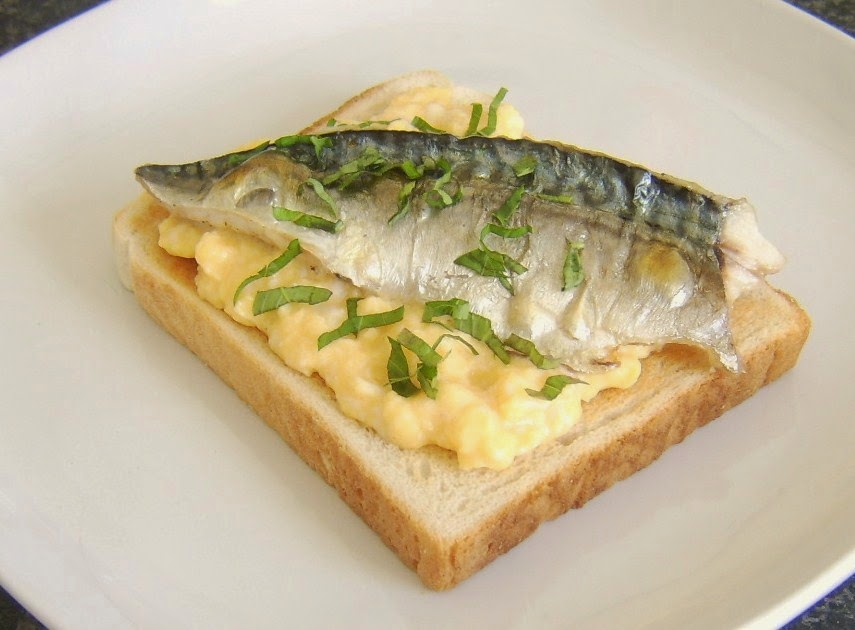 Modern Scottish Food and Recipes Grilled (Broiled) Mackerel Fillet and