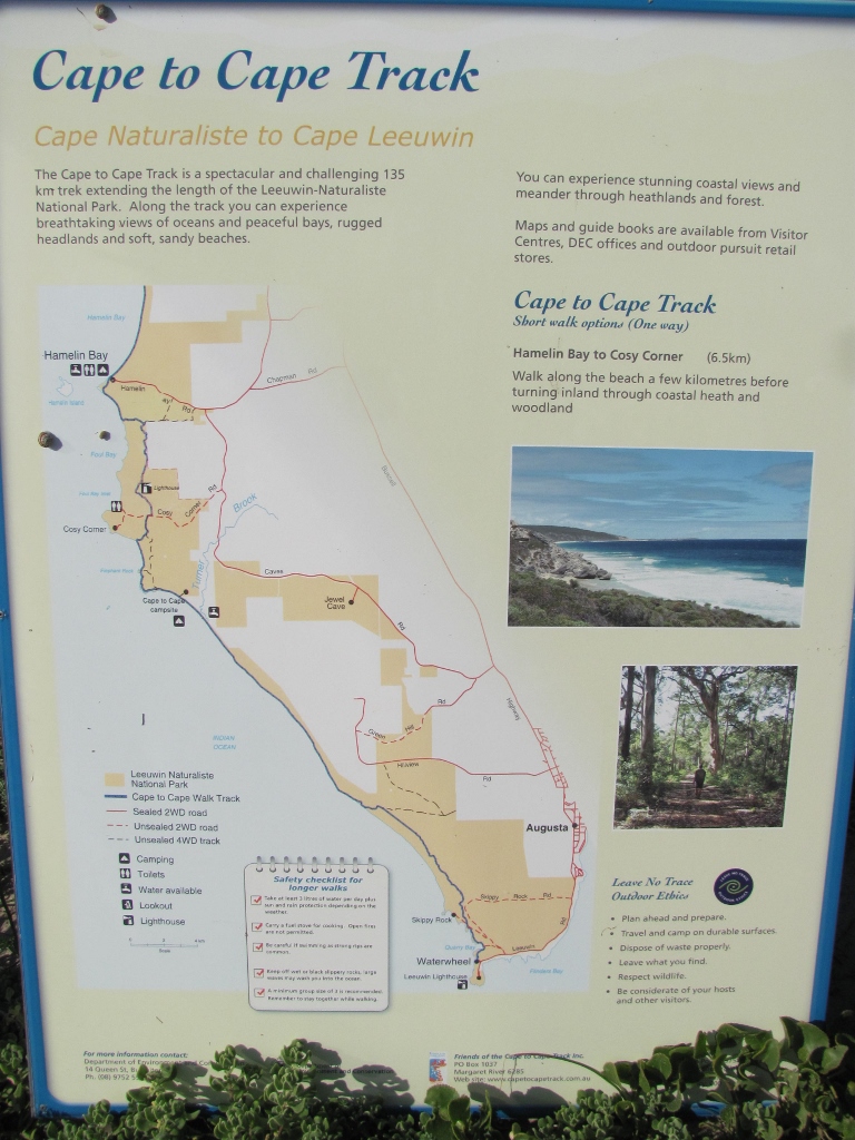 M&M Smith WESTERN AUSTRALIA DAY 5 CAPE TO CAPE WALK Hamelin Bay