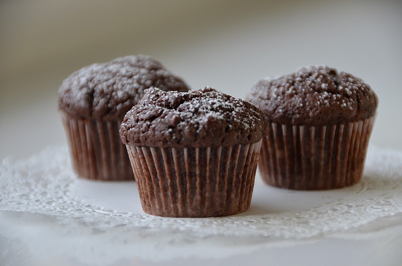Playing with Flour Mini chocolate yogurt snack cakes