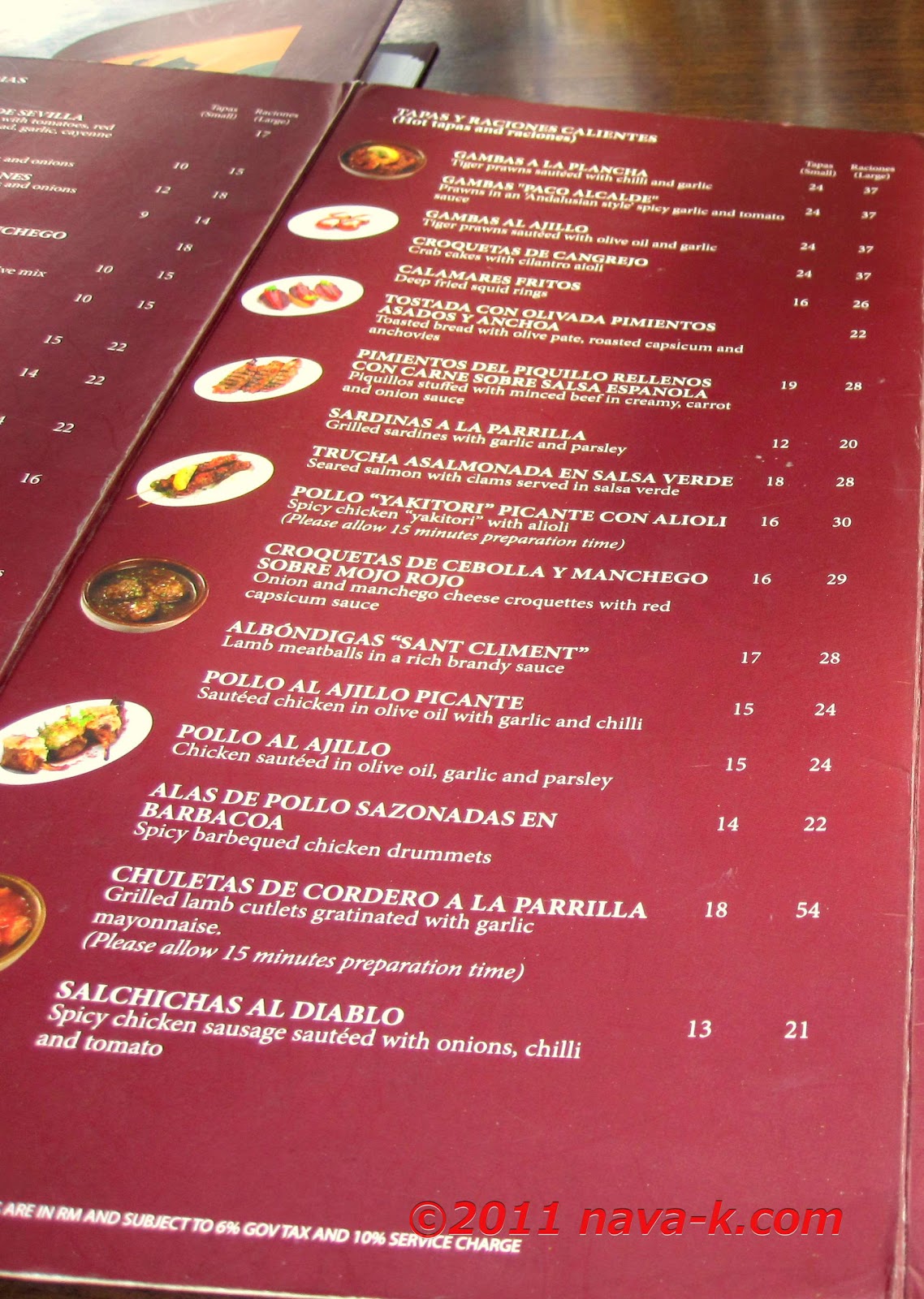 navak La Bodega Spanish Restaurant (Empire Subang)