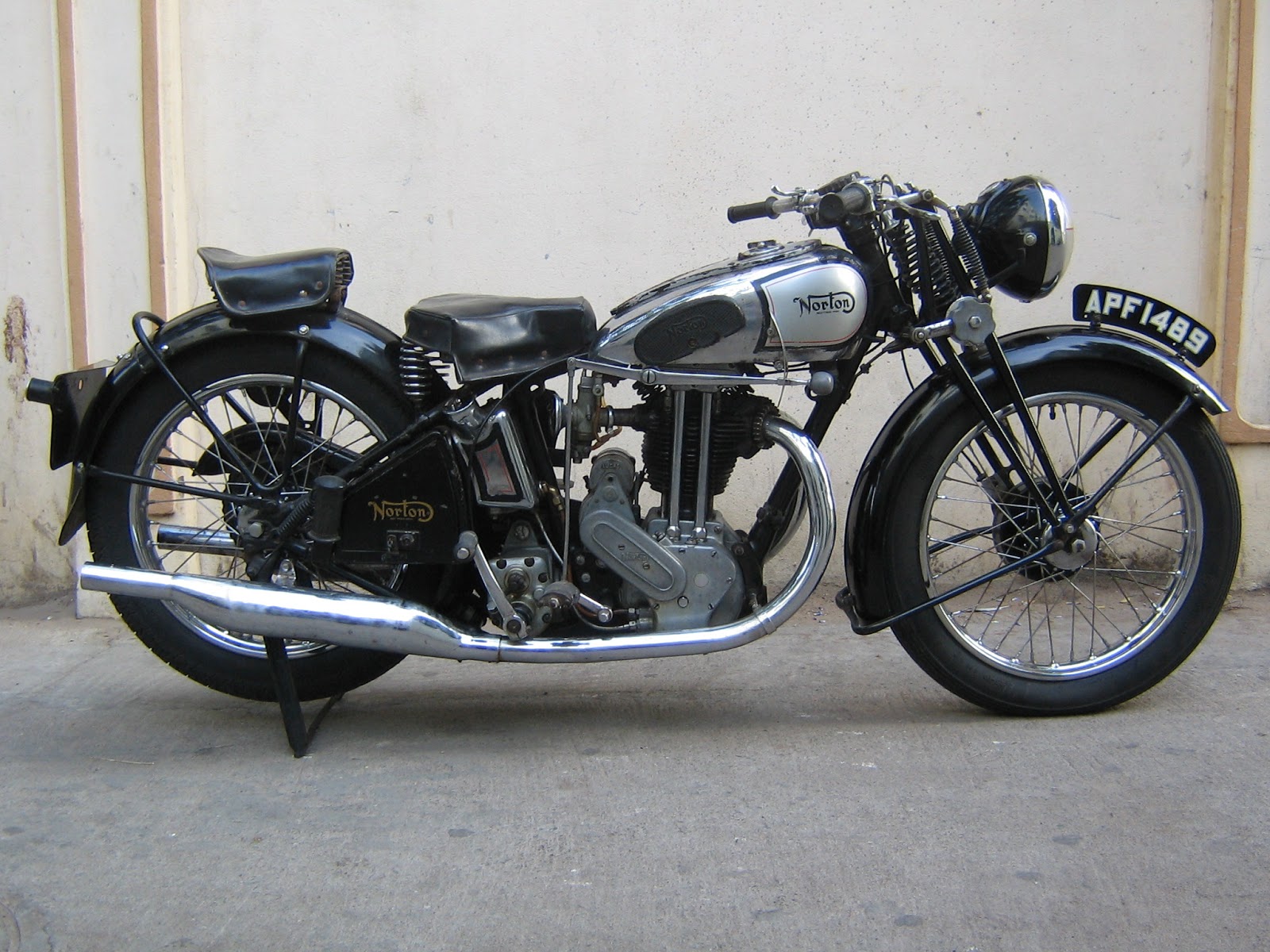 Vintage Norton Motorcycle 11