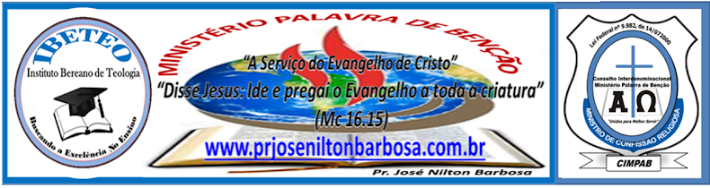 CIMPAB - CONSELHO INTERDENOMINACIONAL MINISTÉRIO PALAVRA DE BENÇÃO