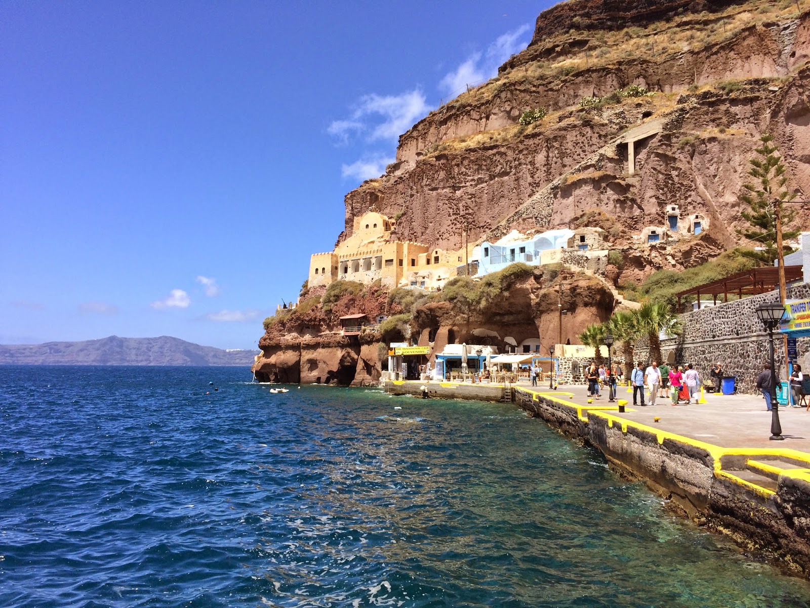 Old Port Of Thira Santorini Greece Travel Is My Favorite Sport