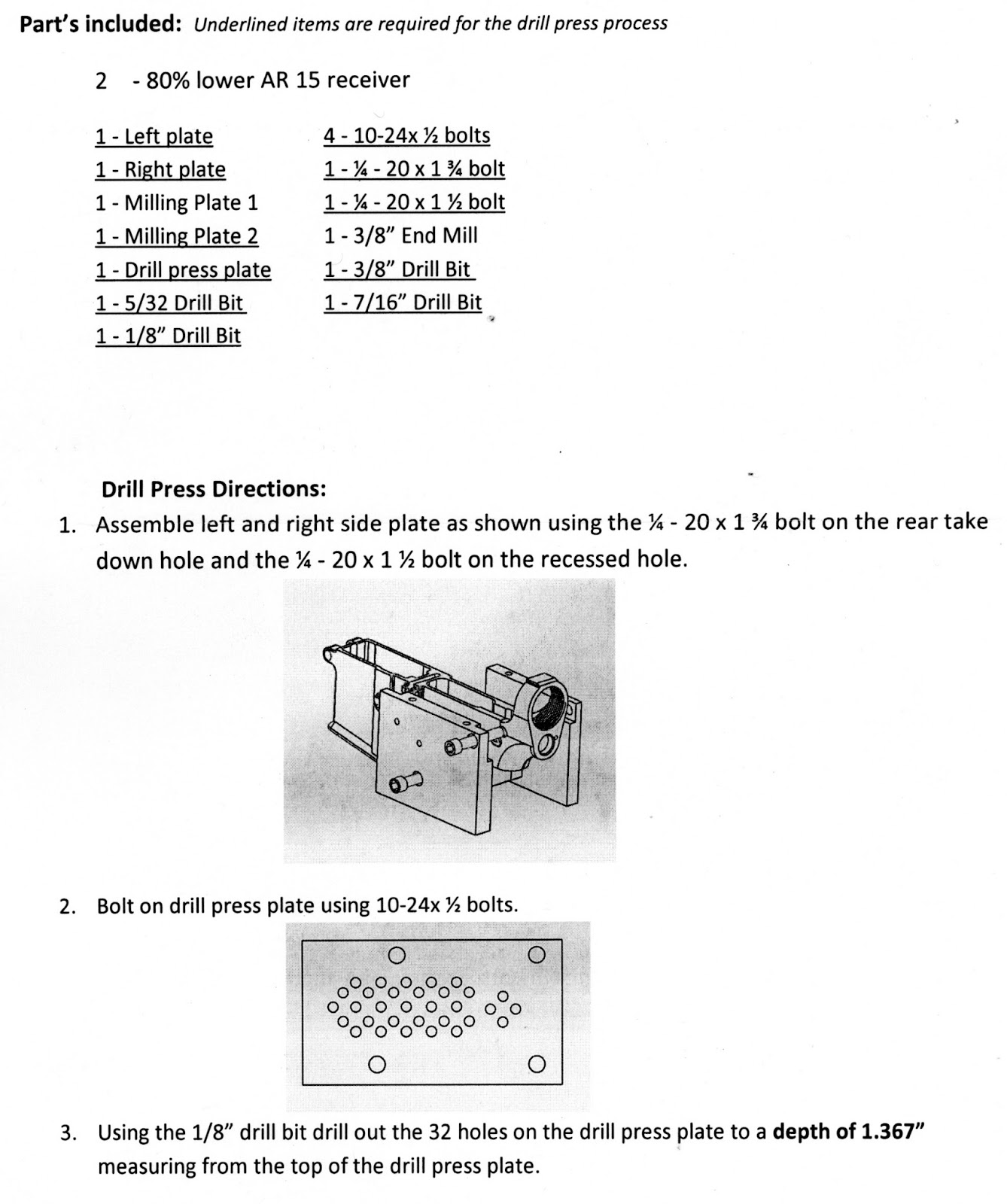Drill press quill feed return spring, 80 lower drill press jig, 97