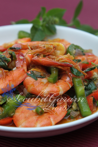 Udang berkuah masakan Aneka Resep