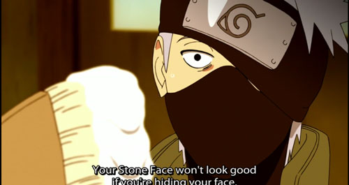 Naruto : Kakashi without the Mask | Anime Jokes Collection