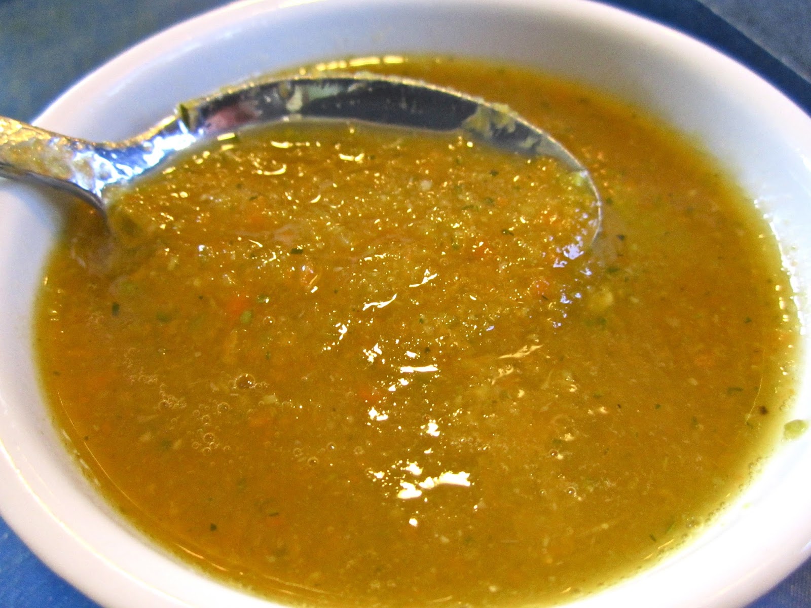 Mary's Busy Kitchen Pureed Vegetable Soup with Kale
