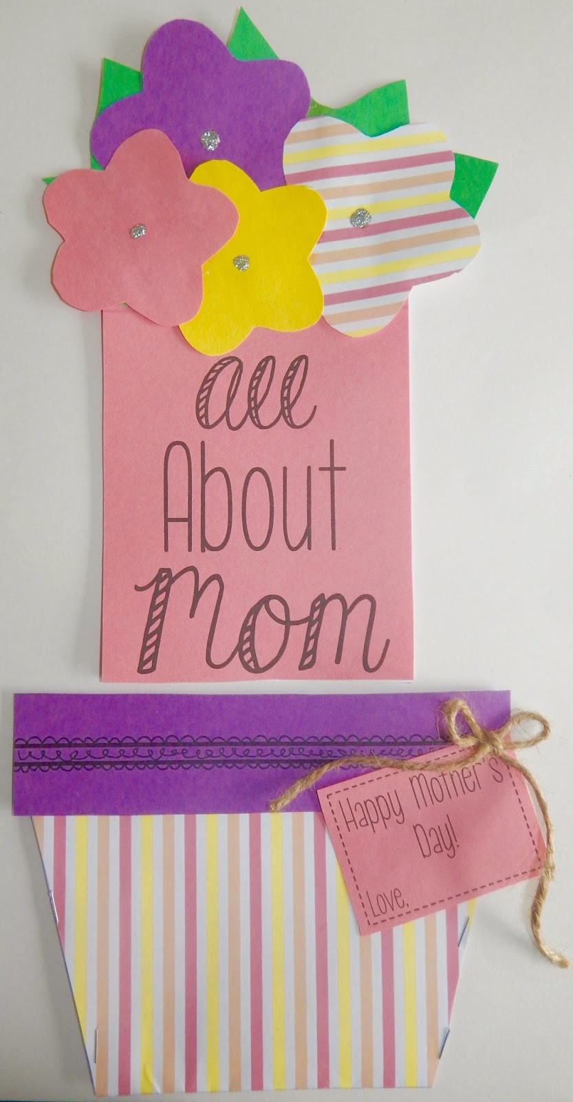 Lattes And Lunchrooms Mother's Day Craft & Book