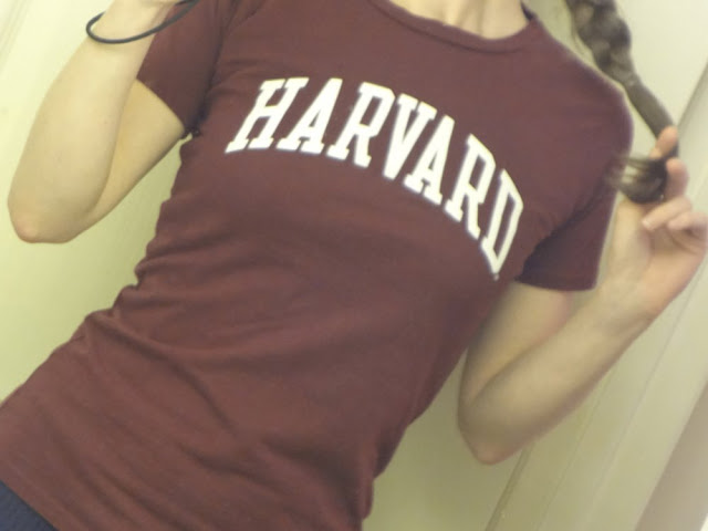 harvard tshirt, from salvation army vancouver