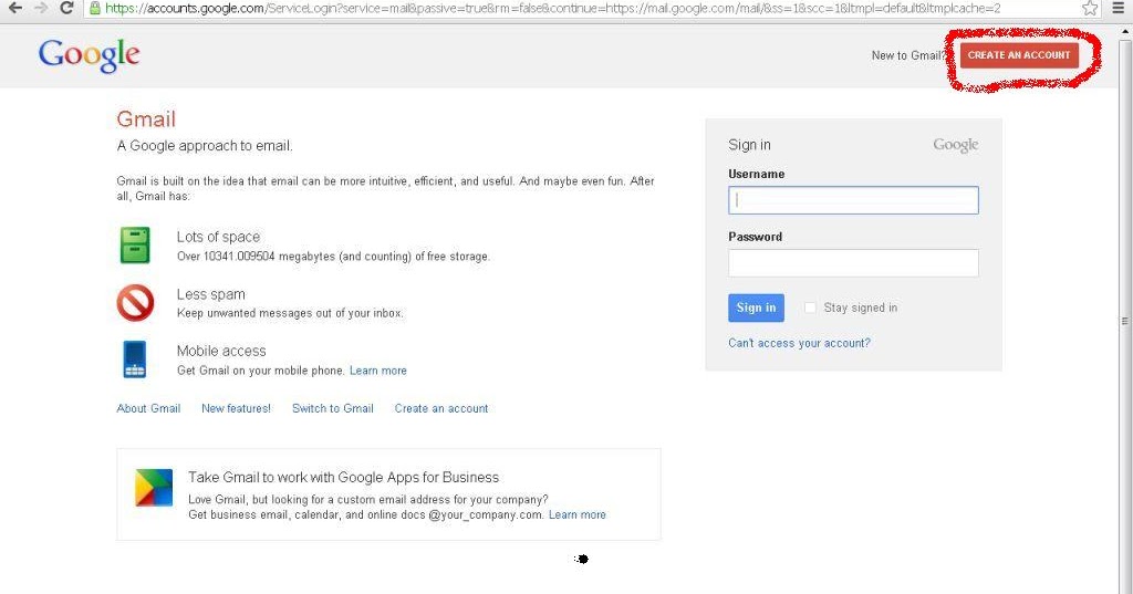 Membuat Gmail Dari Google | cara membuat account gmail dari google Membuat Gmail Dari Google | cara membuat account gmail dari google