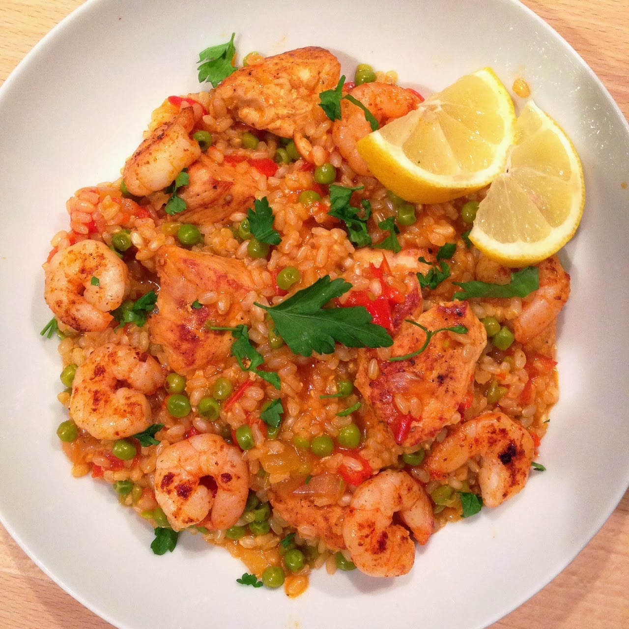 Healthy Living in Heels Paella!