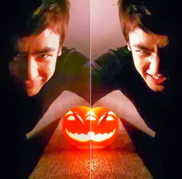 2PM's Nichkhun's Halloween photo: scary or not?