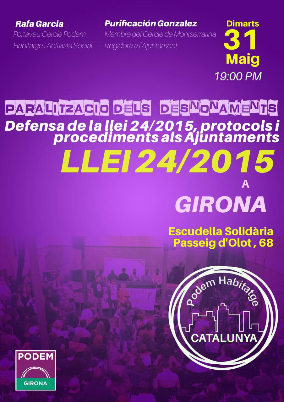 Defensa de la LLei 24/2015 Protocols