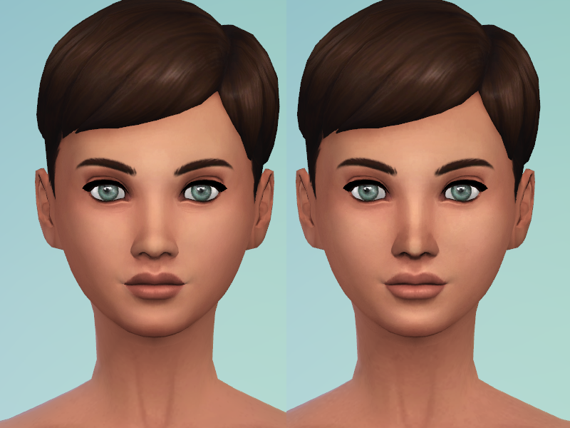 sims 4 default skin replacement