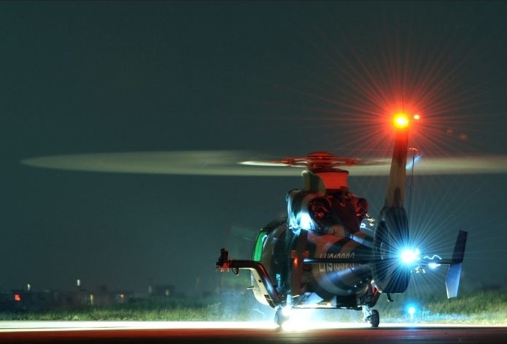 Chinese Z-9WA Haitun Attack Helicopter At Night | Chinese Military Review