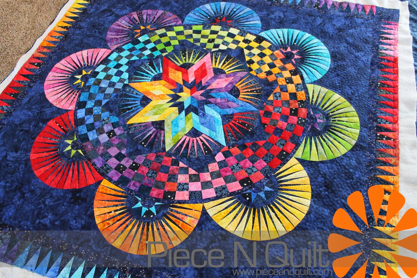 Piece N Quilt Batik Quilt