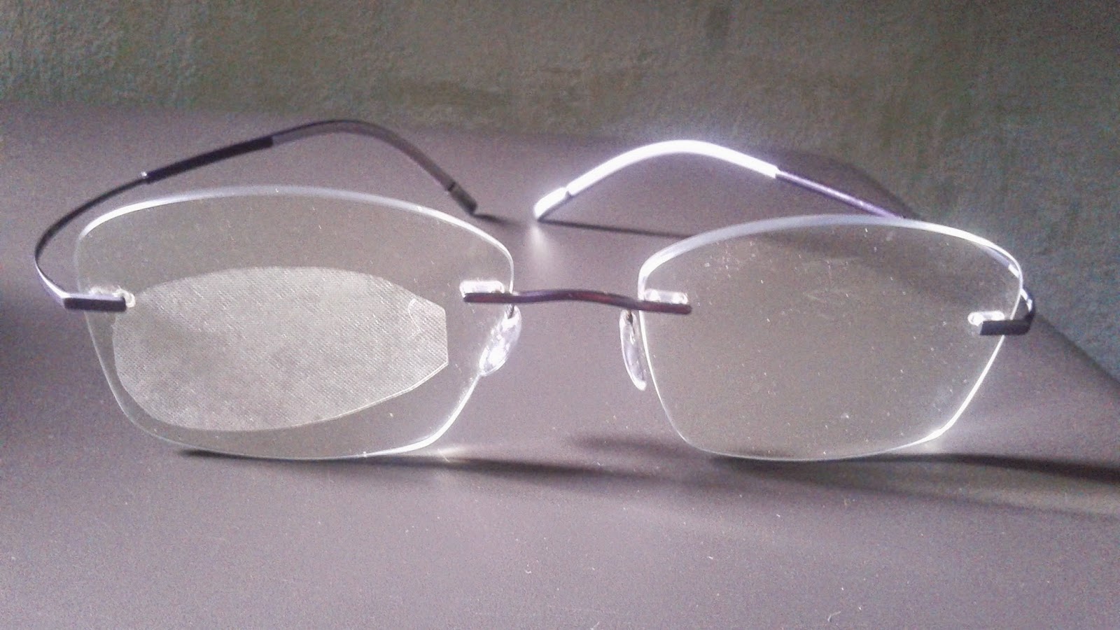 Getting past double vision one day at a time Some of my current home