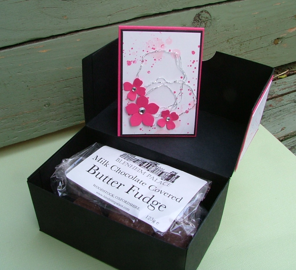 DaisyFlower A little thank you box and card