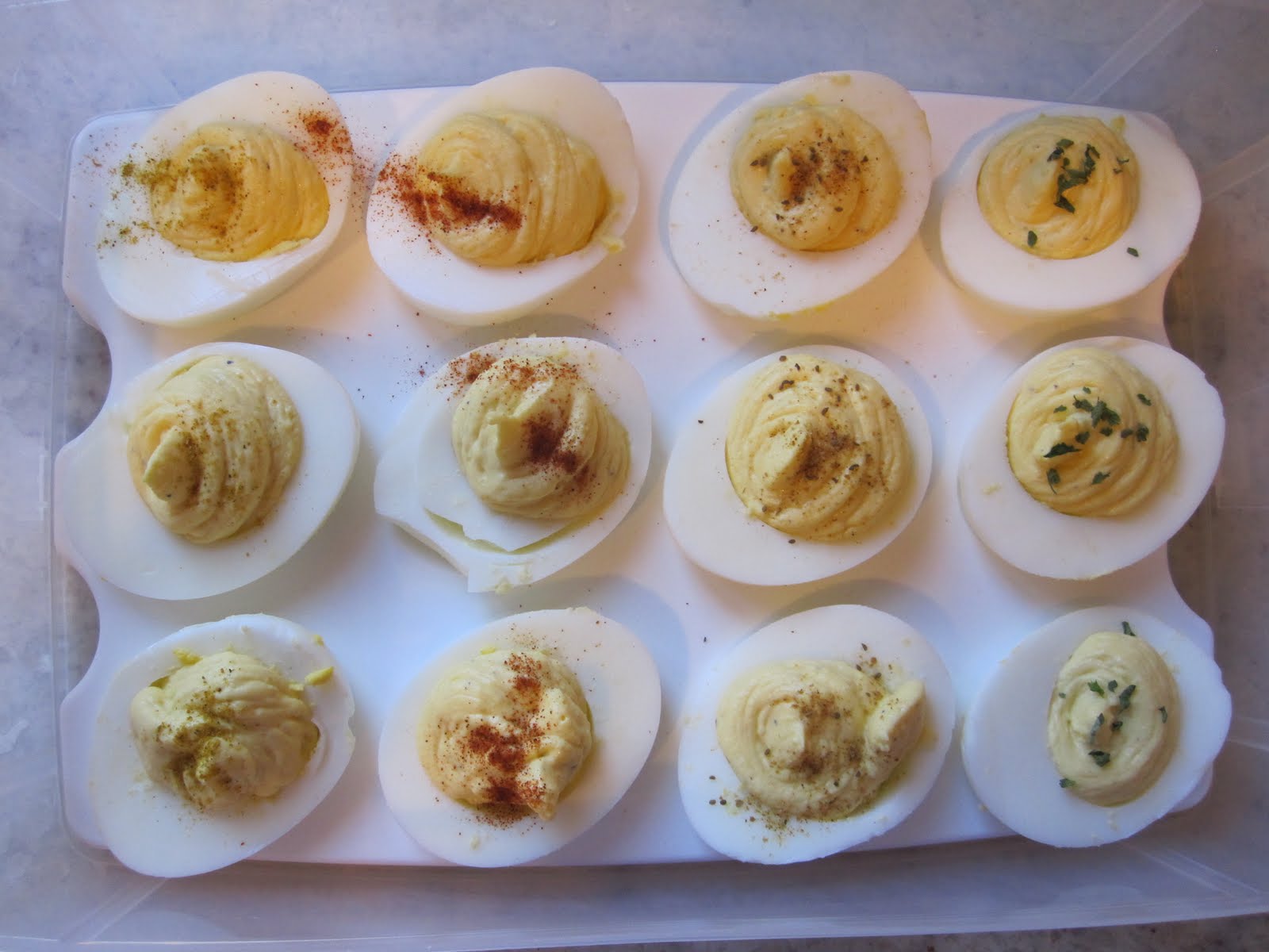 it's peanut butter shelly time! deviled eggs