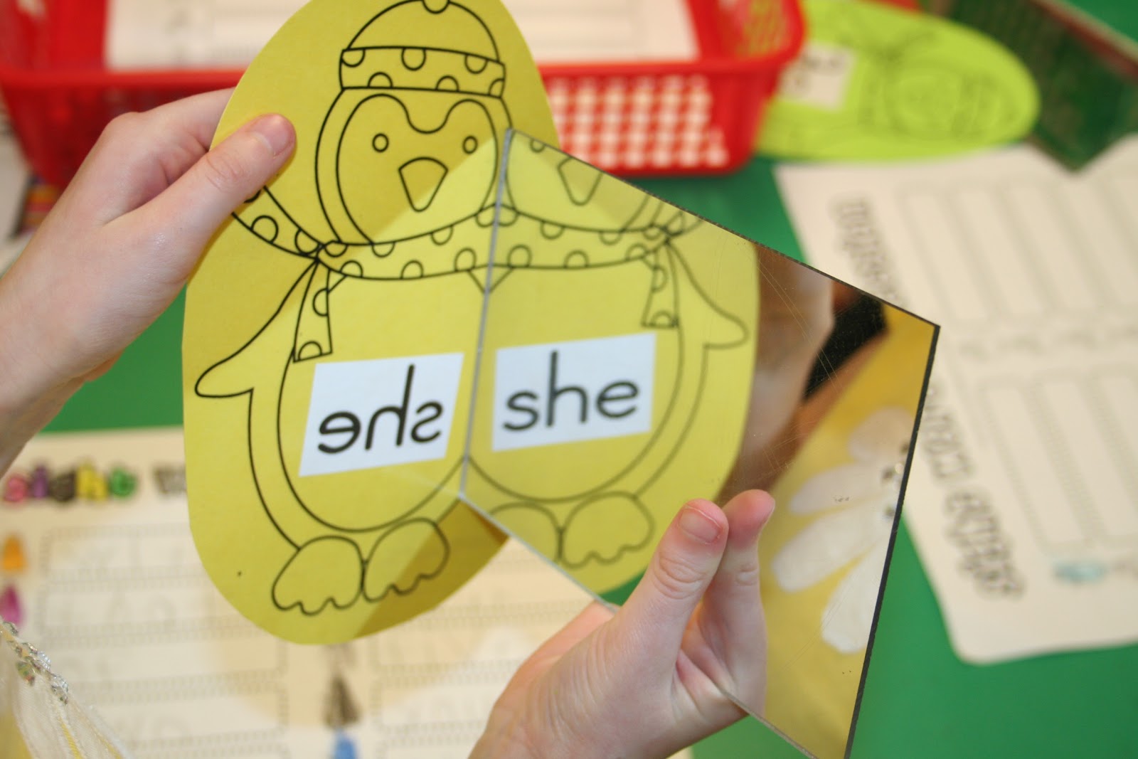 Mrs. Lee's Kindergarten: Mirrors and Literacy??