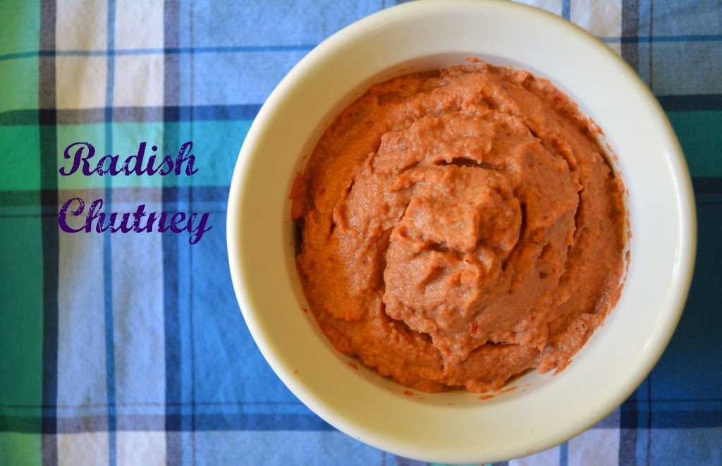 Krithi's Kitchen Mullangi Thogayal / Radish Chutney Chutney Recipes