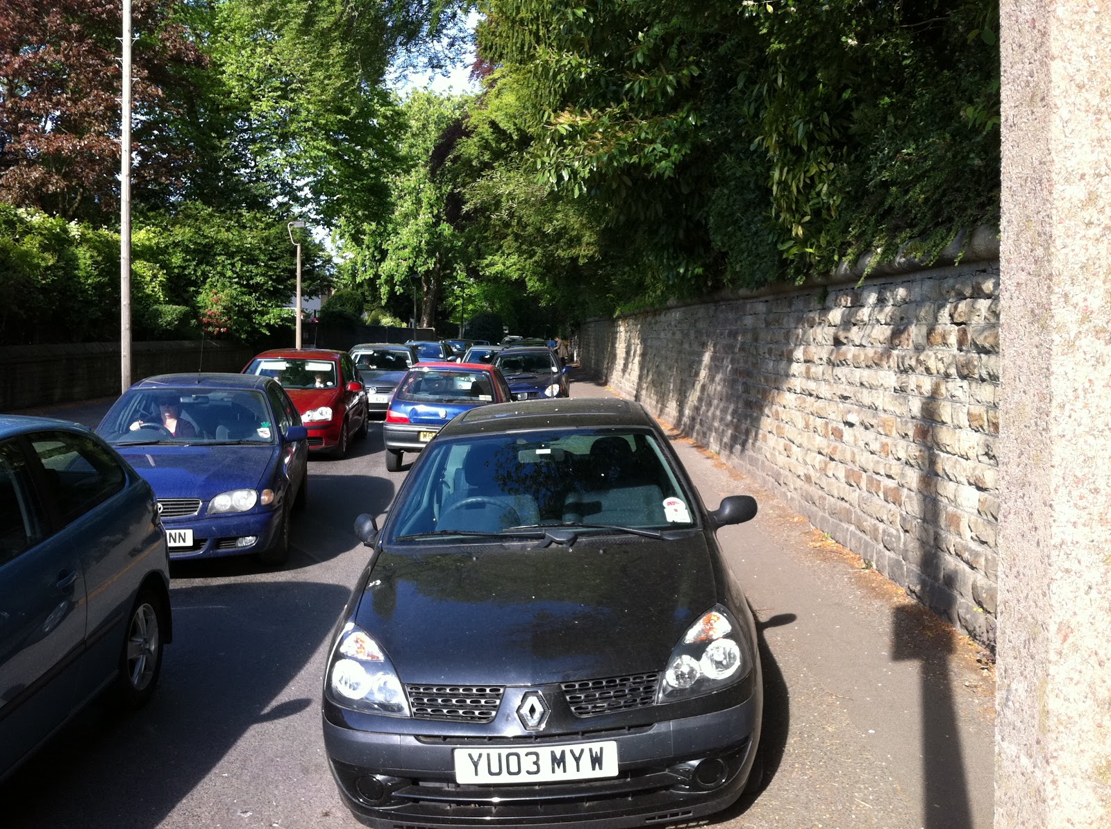 A typical morning on Endcliffe Rise Rd Cycle Sheffield