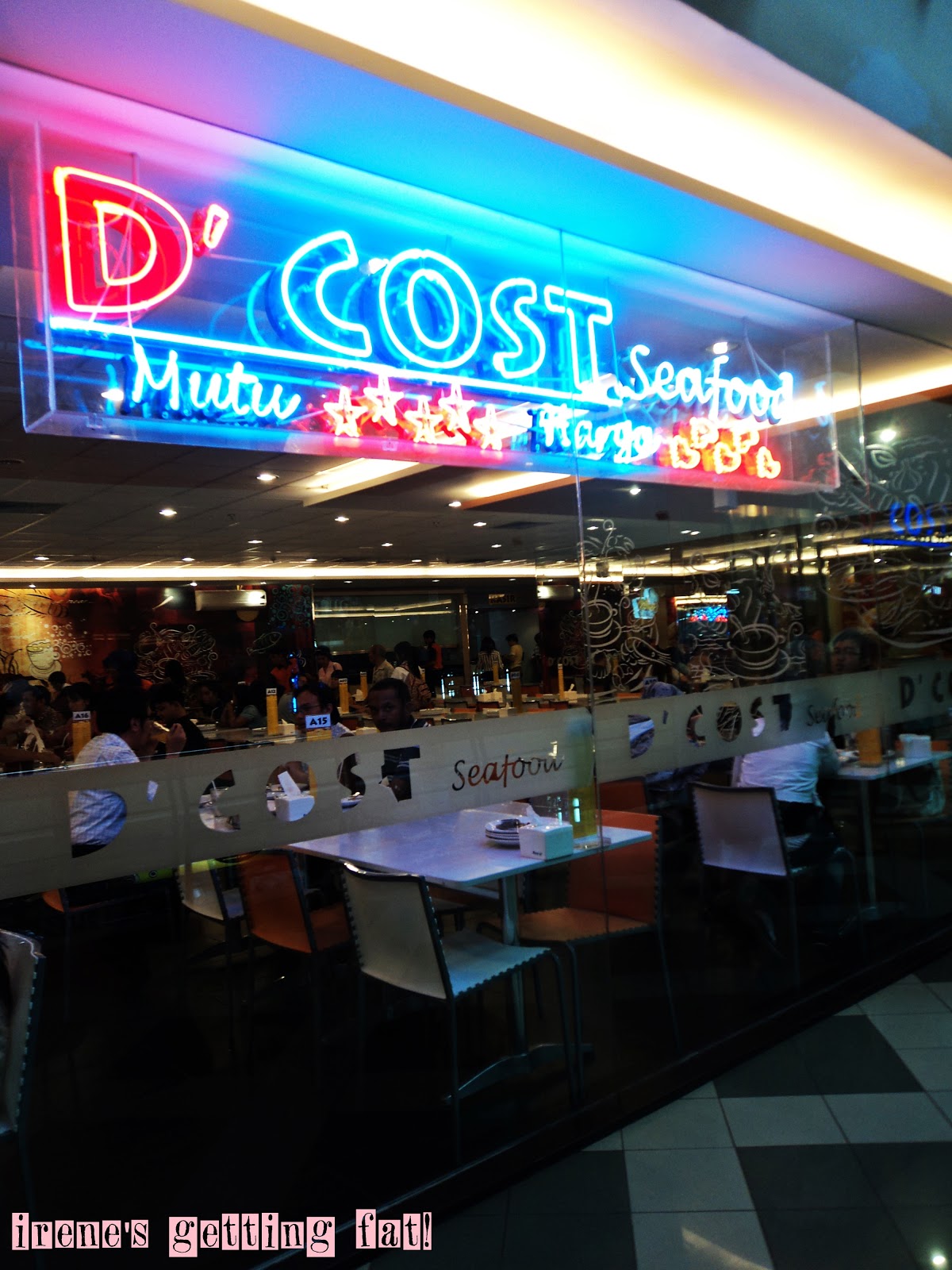 Irene's Getting Fat!: D'Cost, Daan Mogot Mall - Jakarta