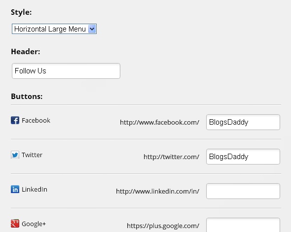 Blogger Follow Button