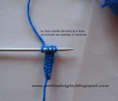 Comment faire du tricotin avec des aiguilles - Petits doigts