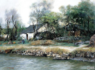 Mujeres y Paisajes de China en Pintura