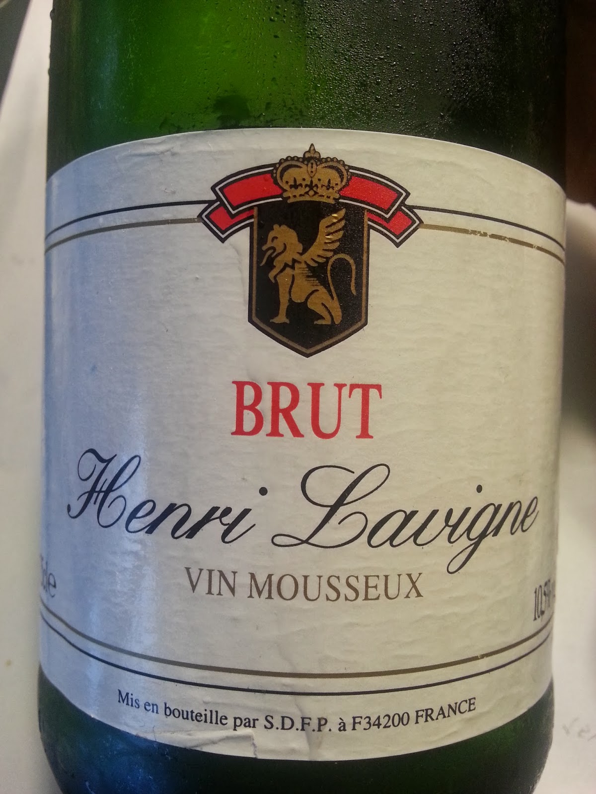 My Wine Henri Lavigne Vin Mousseux BRUT