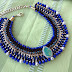 Ottaviani bijoux blue necklace